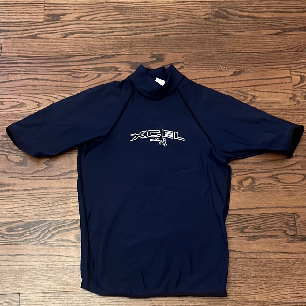 Kids  Navy Swim Shirt.
